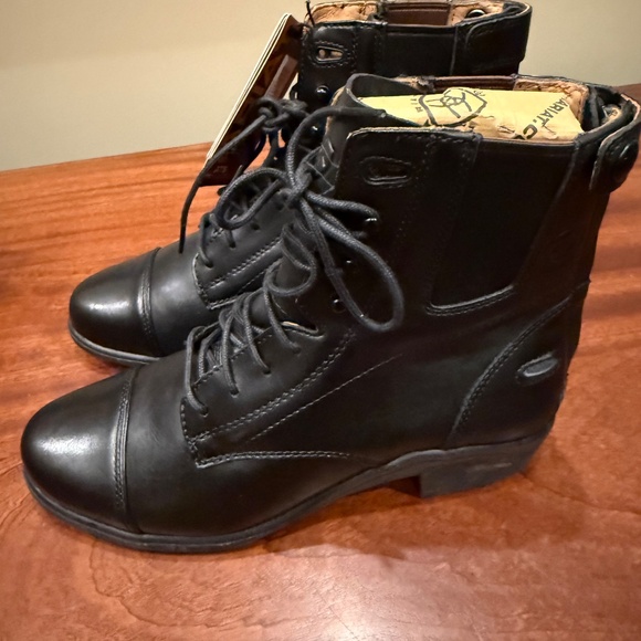 Ariat Performer Zip Paddock Riding Boots Black 8 medium NWT - Picture 5 of 8